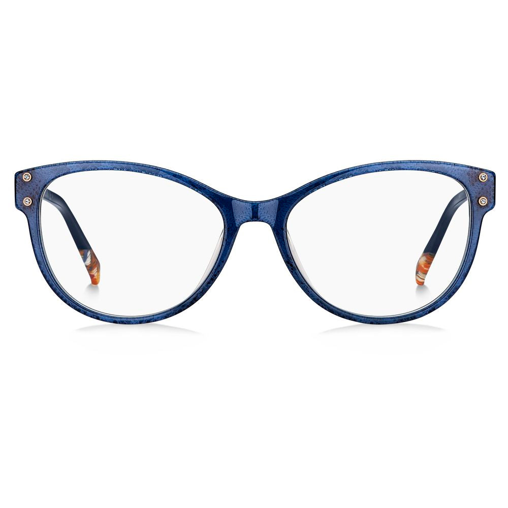 Missoni Blue Acetate Glasses Frames