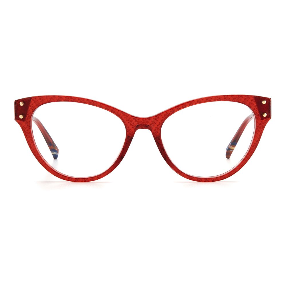 Missoni Burgundy Acetate Glasses Frames