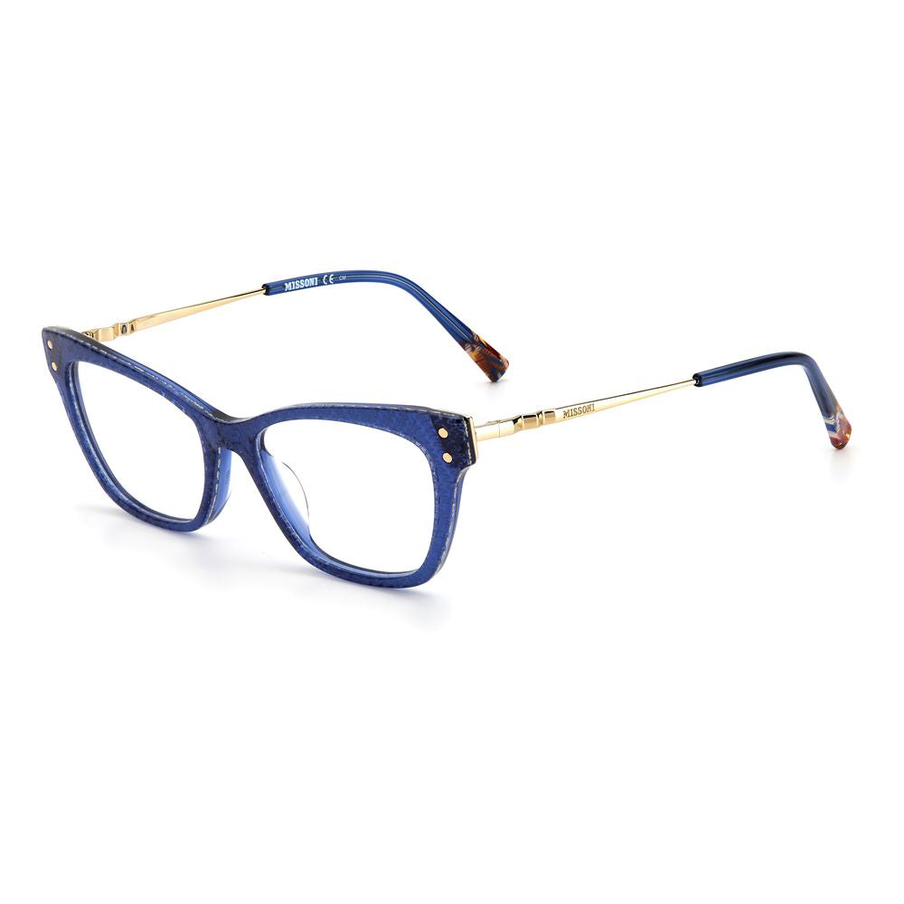 Missoni Blue Acetate Glasses Frames