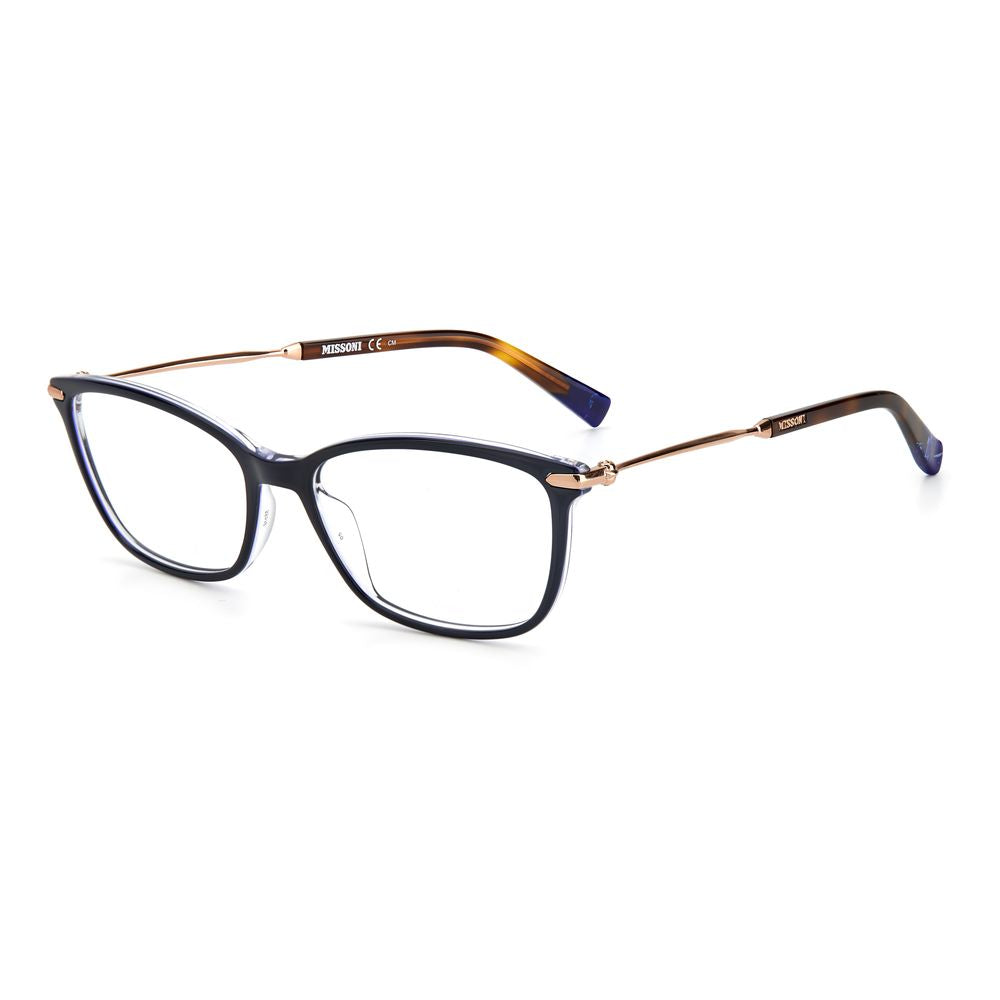 Missoni Blue Acetate Glasses Frames