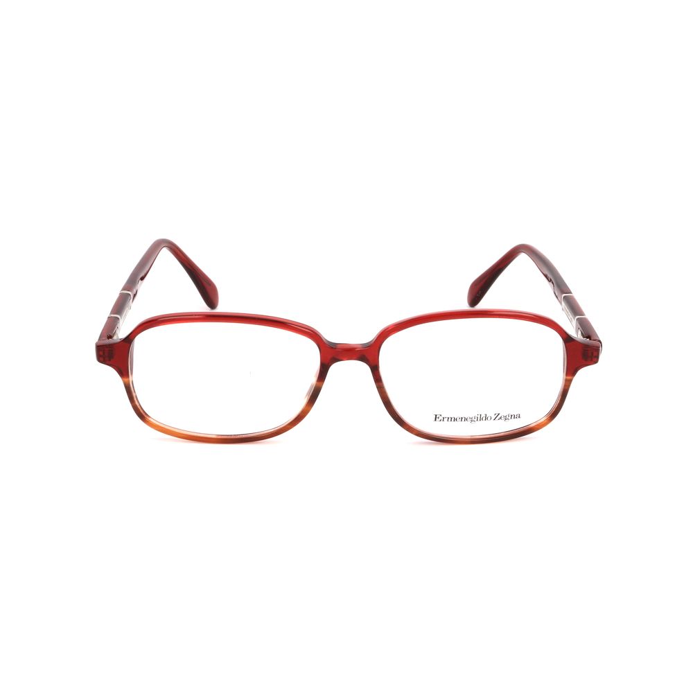 Ermenegildo Zegna Red Plastic Glasses Frames