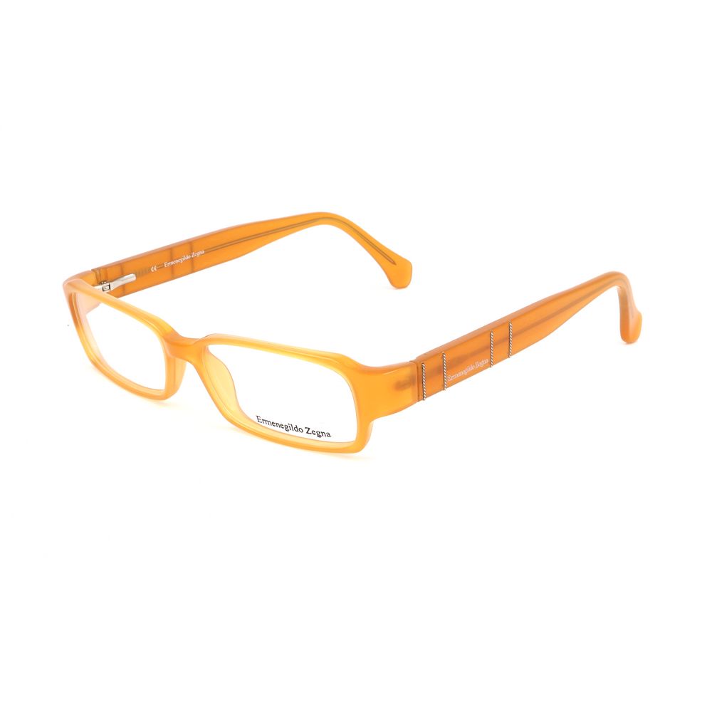 Ermenegildo Zegna Yellow Plastic Glasses Frames