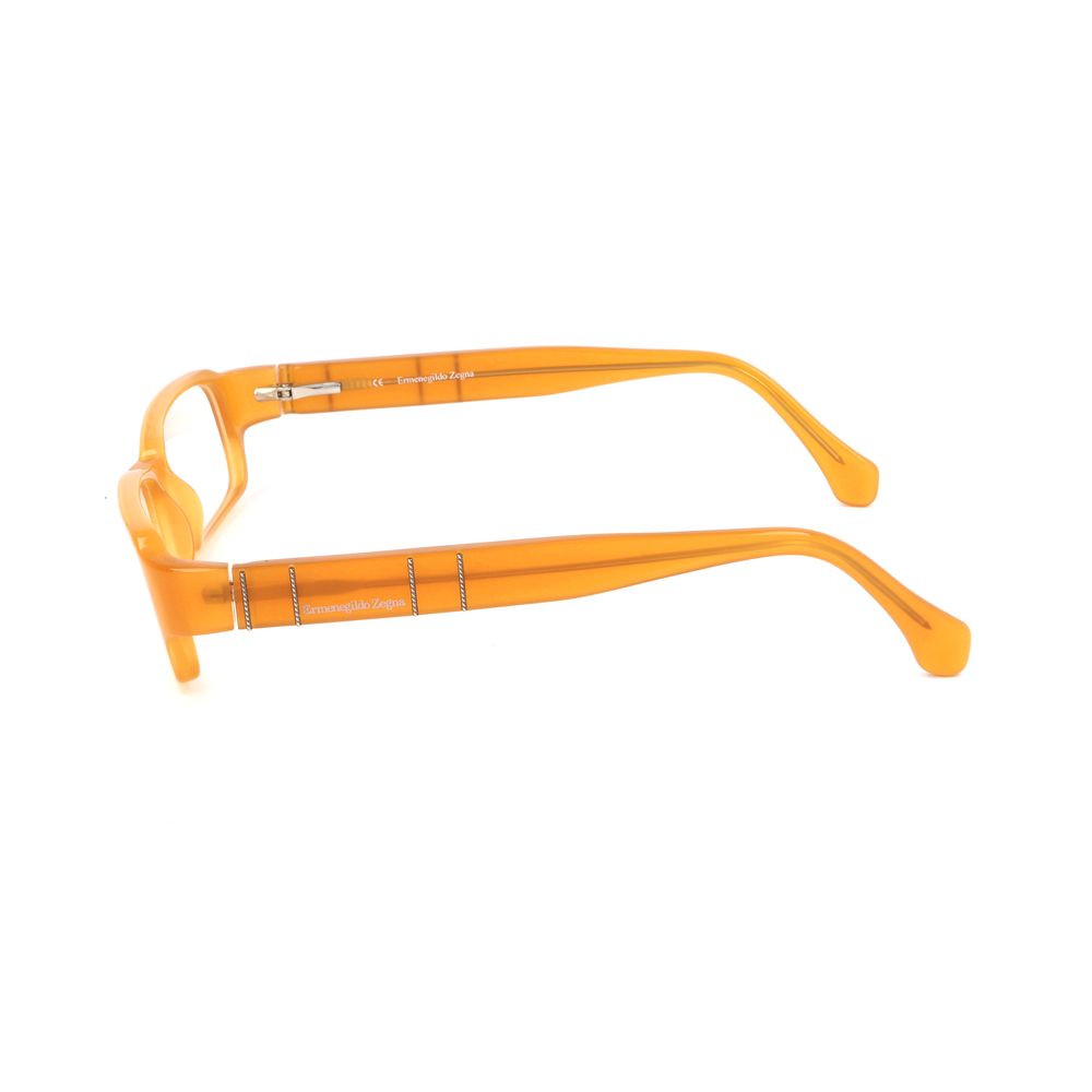 Ermenegildo Zegna Yellow Plastic Glasses Frames