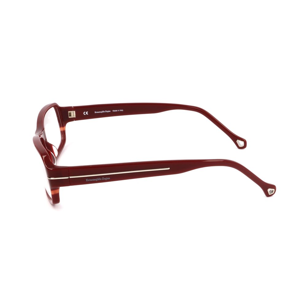 Ermenegildo Zegna Red Plastic Glasses Frames