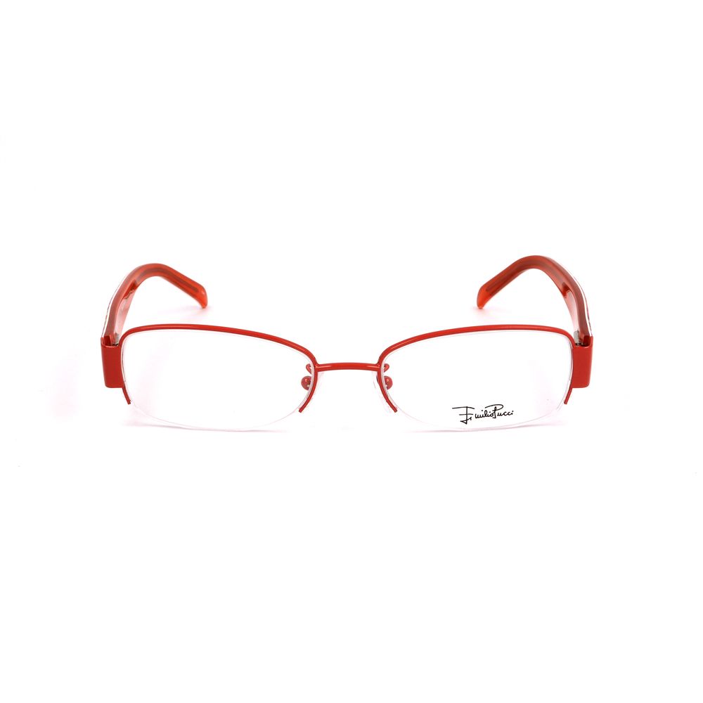Emilio Pucci Orange Metal Frames Emilio Pucci