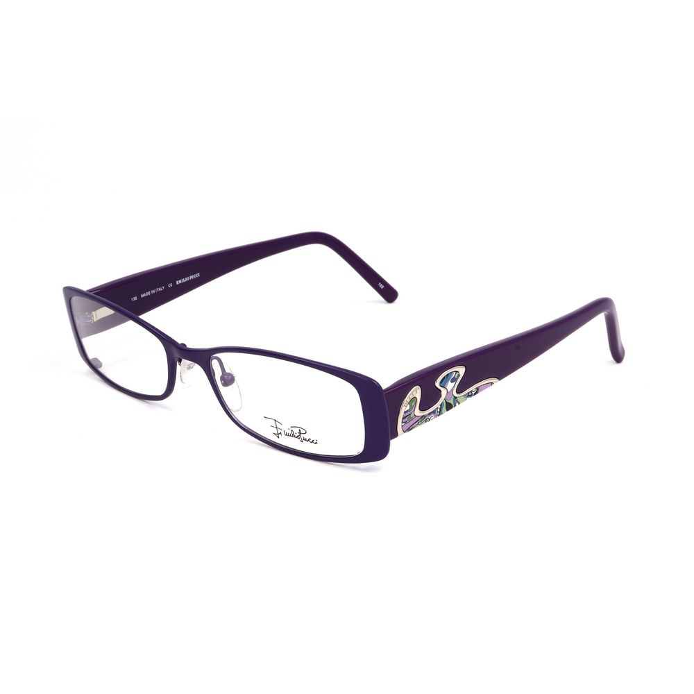 Emilio Pucci Purple Metal Frames Emilio Pucci