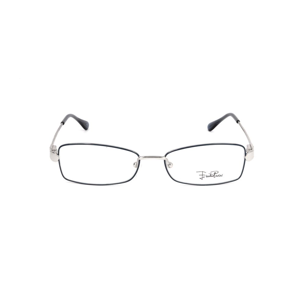 Emilio Pucci Silver Metal Frames Emilio Pucci