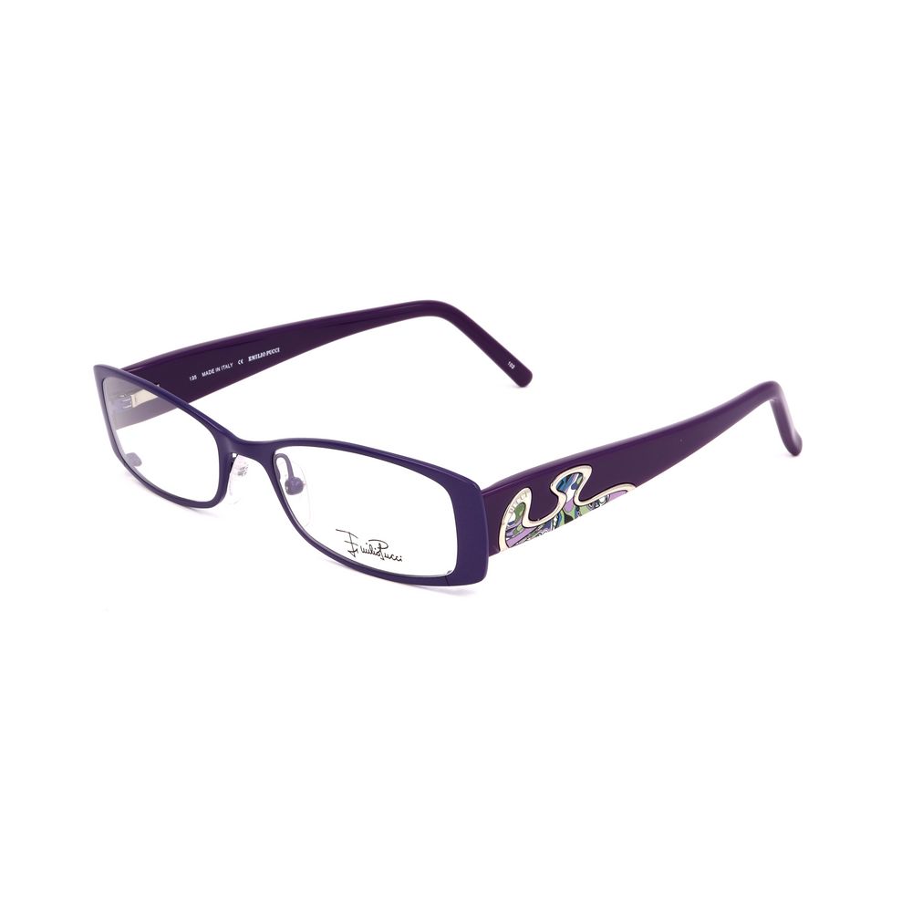 Emilio Pucci Purple Metal Frames Emilio Pucci