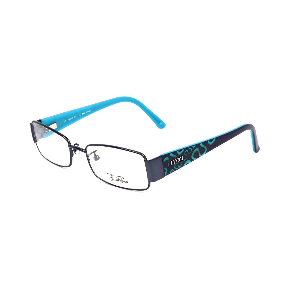 Emilio Pucci Blue Metal Frames Emilio Pucci