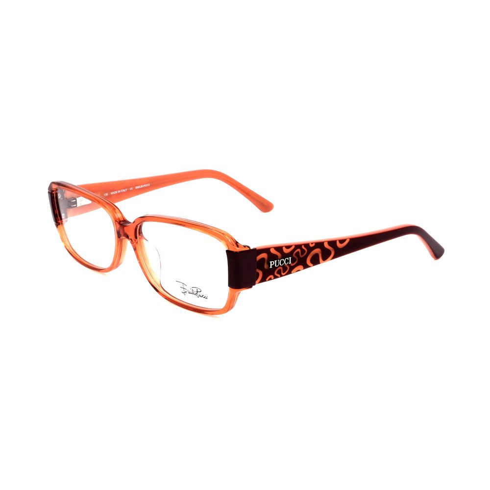 Emilio Pucci Orange Plastic Frames Emilio Pucci