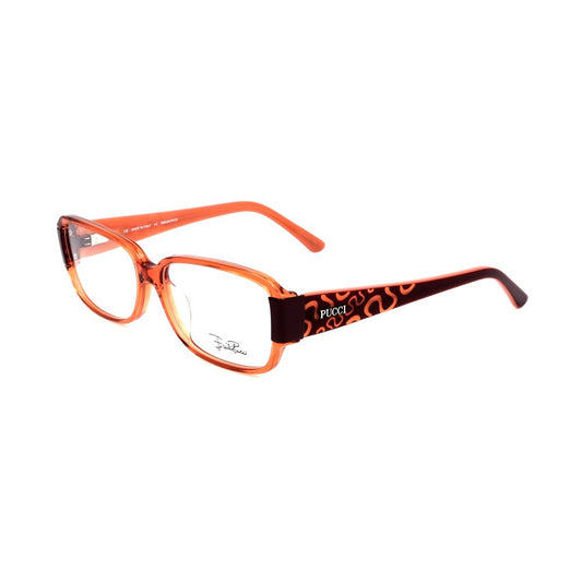 Emilio Pucci Orange Plastic Frames Emilio Pucci