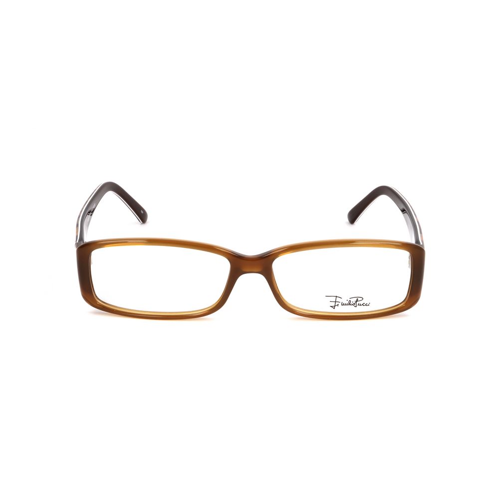 Emilio Pucci Brown Plastic Frames Emilio Pucci