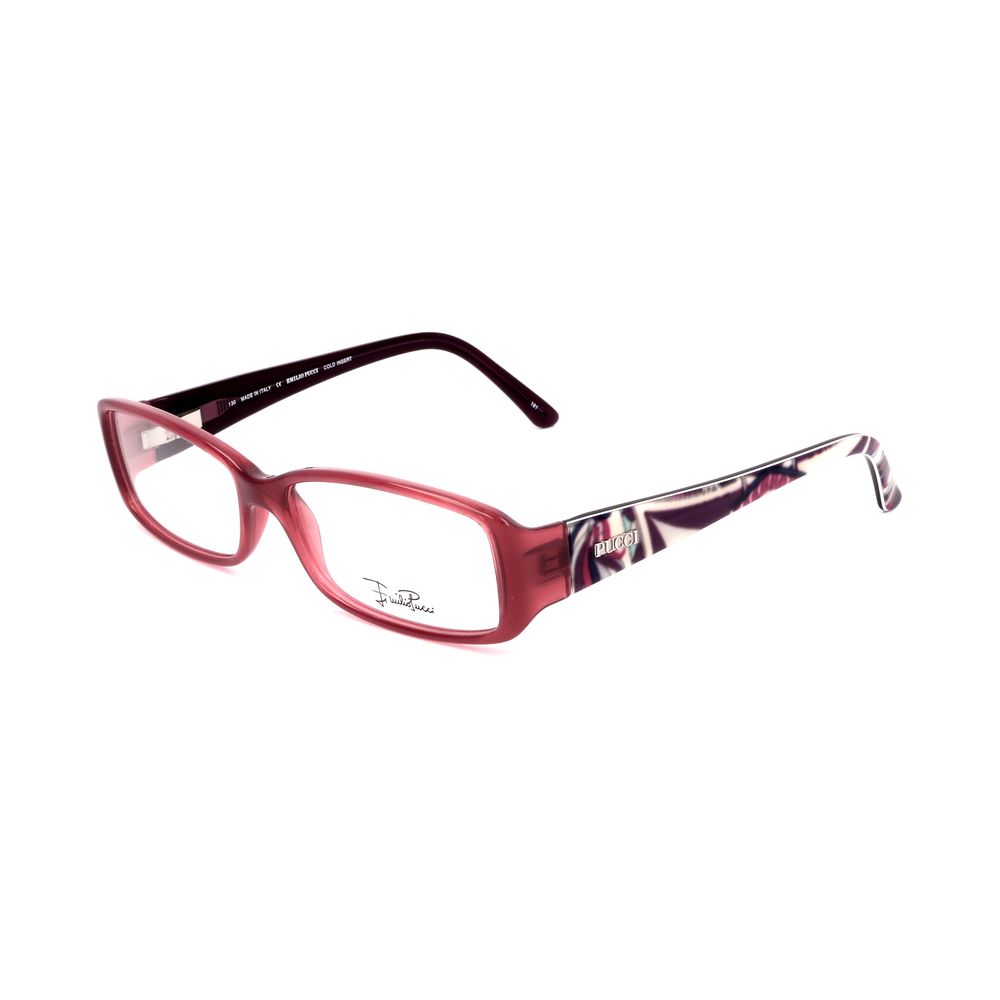 Emilio Pucci Pink Plastic Glasses Frames