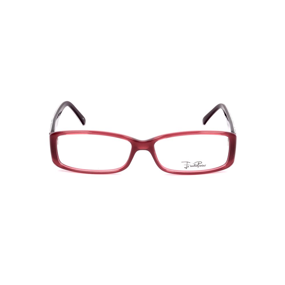 Emilio Pucci Pink Plastic Glasses Frames