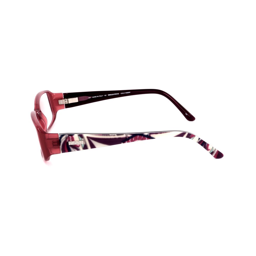 Emilio Pucci Pink Plastic Glasses Frames