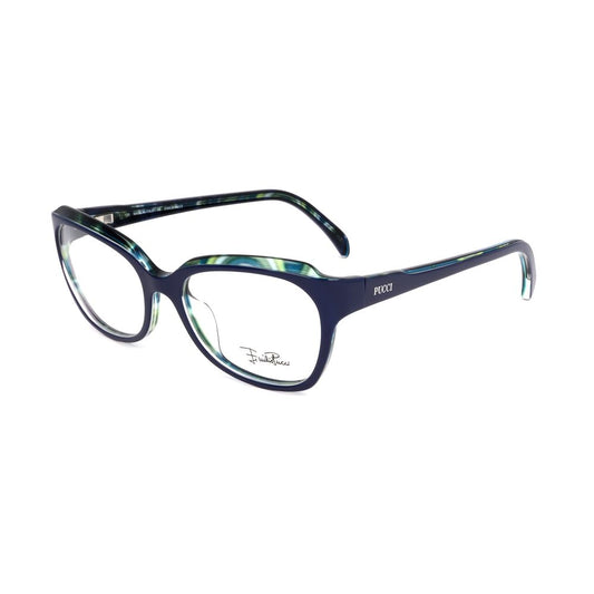 Emilio Pucci Blue Plastic Frames Emilio Pucci