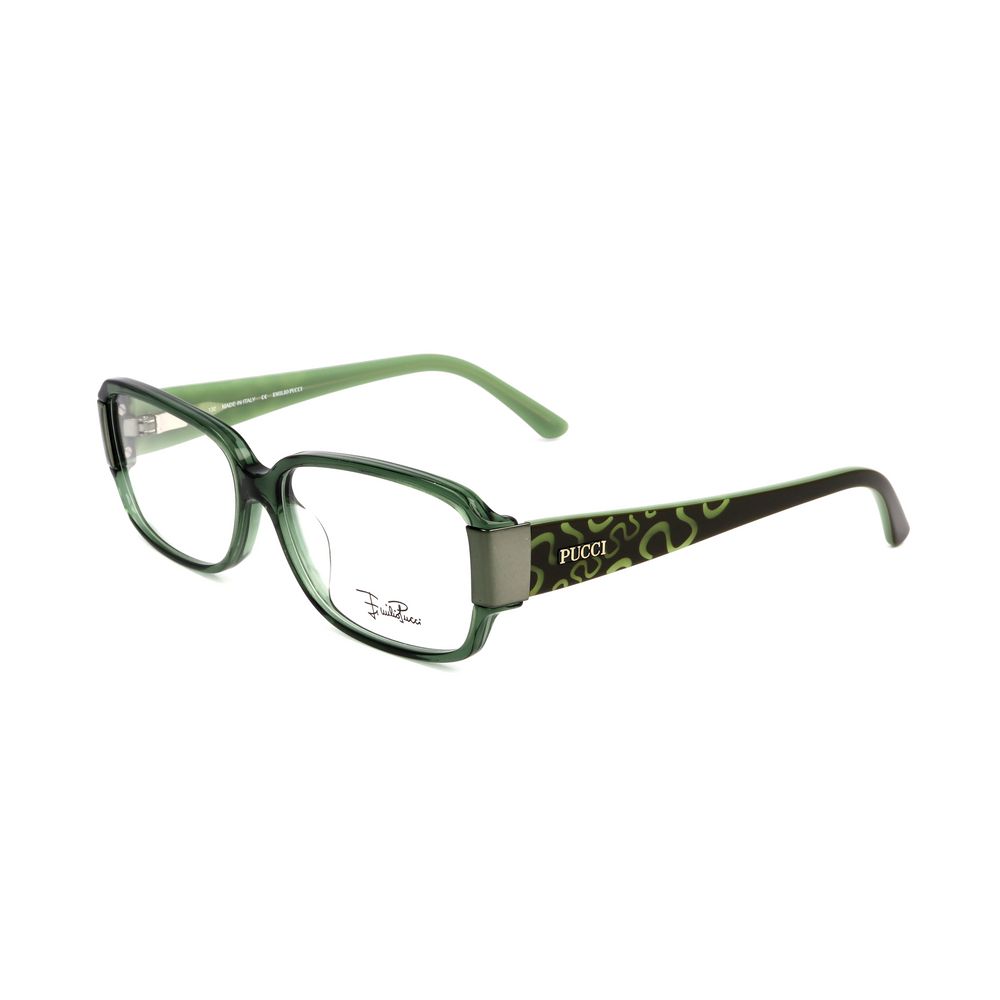Emilio Pucci Olive Plastic Frames Emilio Pucci