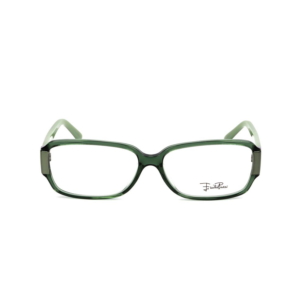 Emilio Pucci Olive Plastic Frames Emilio Pucci