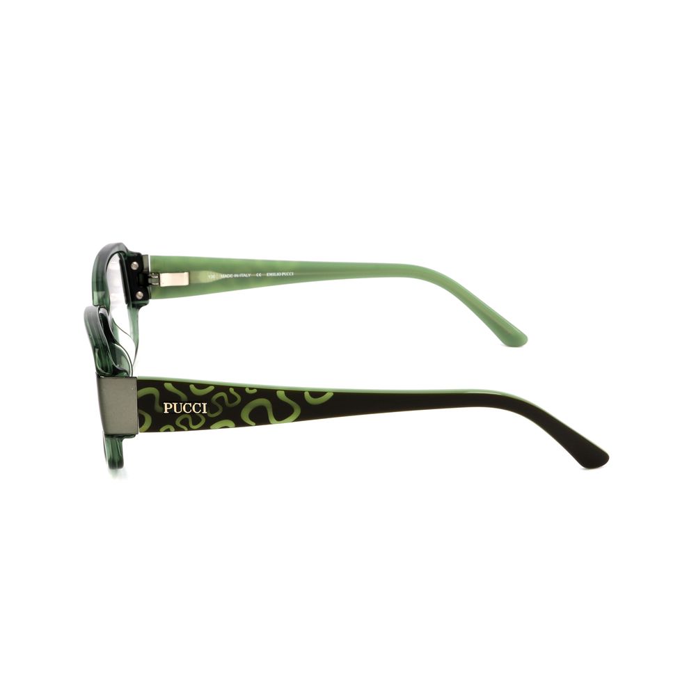 Emilio Pucci Olive Plastic Frames Emilio Pucci