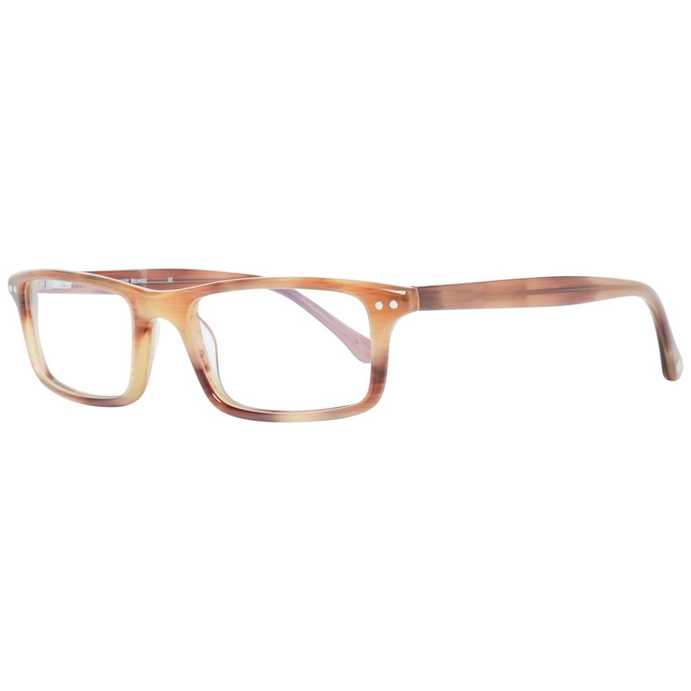 Hackett Brown Plastic Glasses Frames