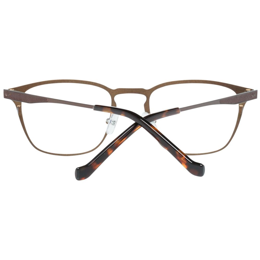 Hackett Brown Metal Glasses Frames