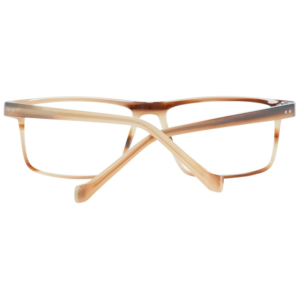 Hackett Brown Plastic Glasses Frames