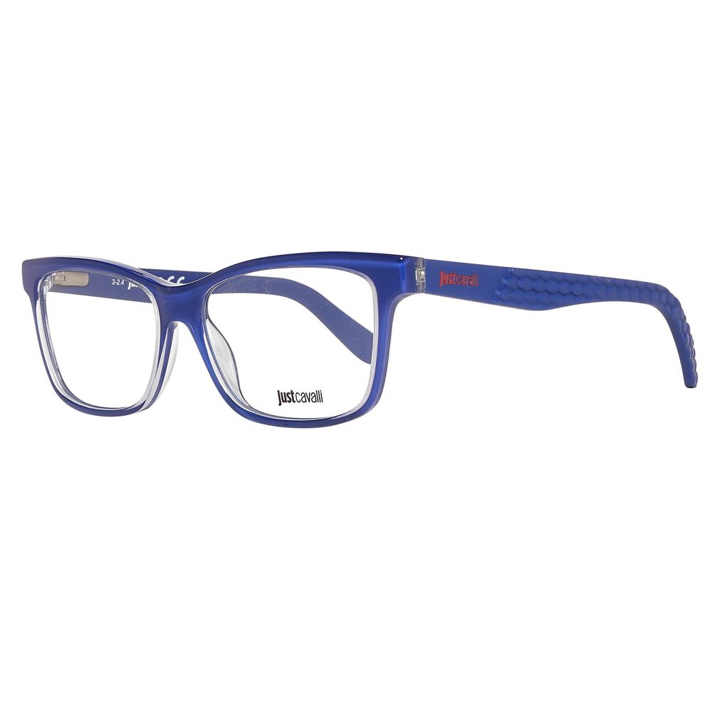 Just Cavalli Blue Plastic Glasses Frames