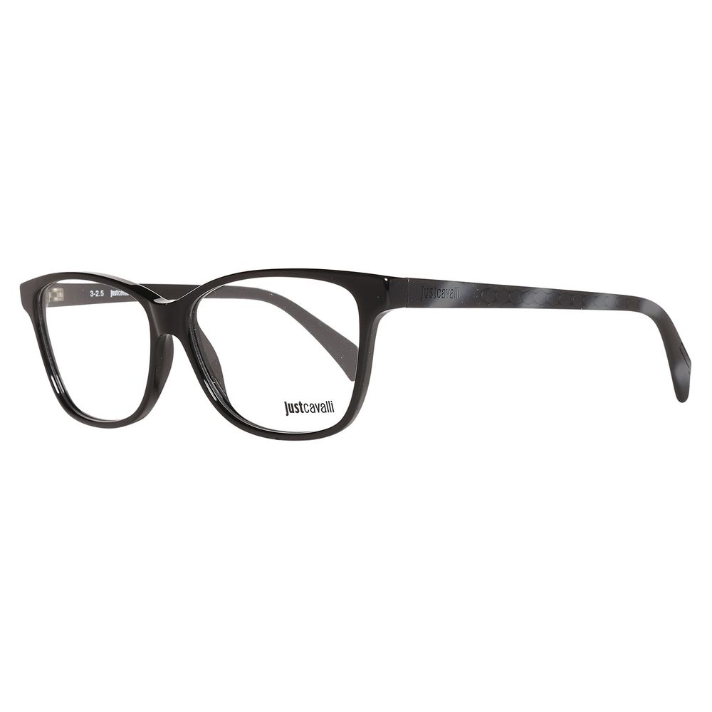 Just Cavalli Black Plastic Glasses Frames