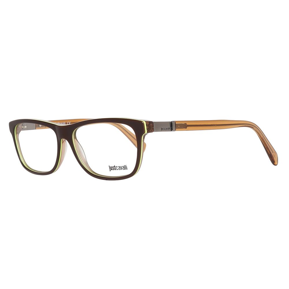 Just Cavalli Brown Plastic Glasses Frames