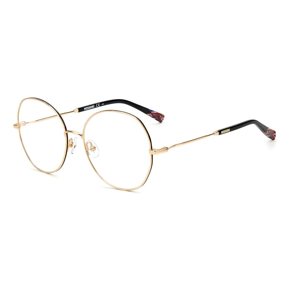 Missoni Bicolor Metal Glasses Frames
