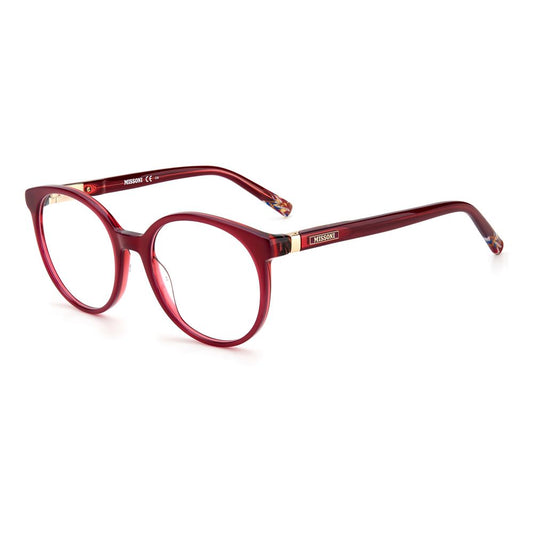 Missoni Red Acetate Glasses Frames