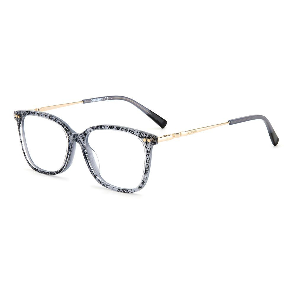 Missoni Black And White Acetate Glasses Frames