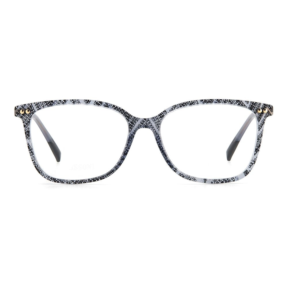 Missoni Black And White Acetate Glasses Frames