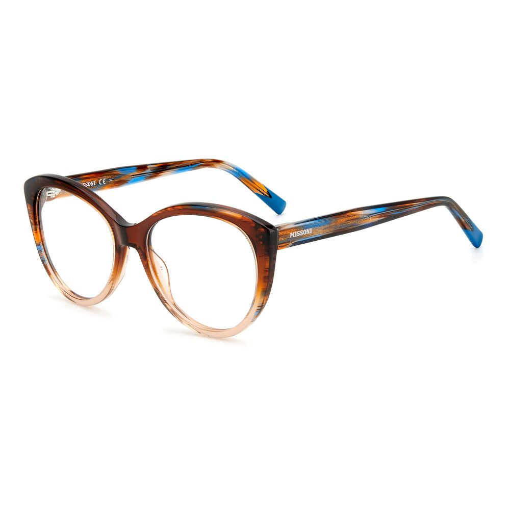 Missoni Brown Acetate Glasses Frames