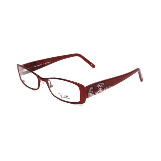 Emilio Pucci Red Metal Frames Emilio Pucci