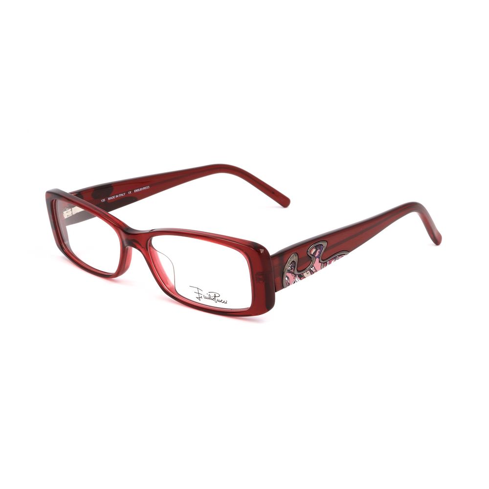 Emilio Pucci Red Plastic Frames Emilio Pucci