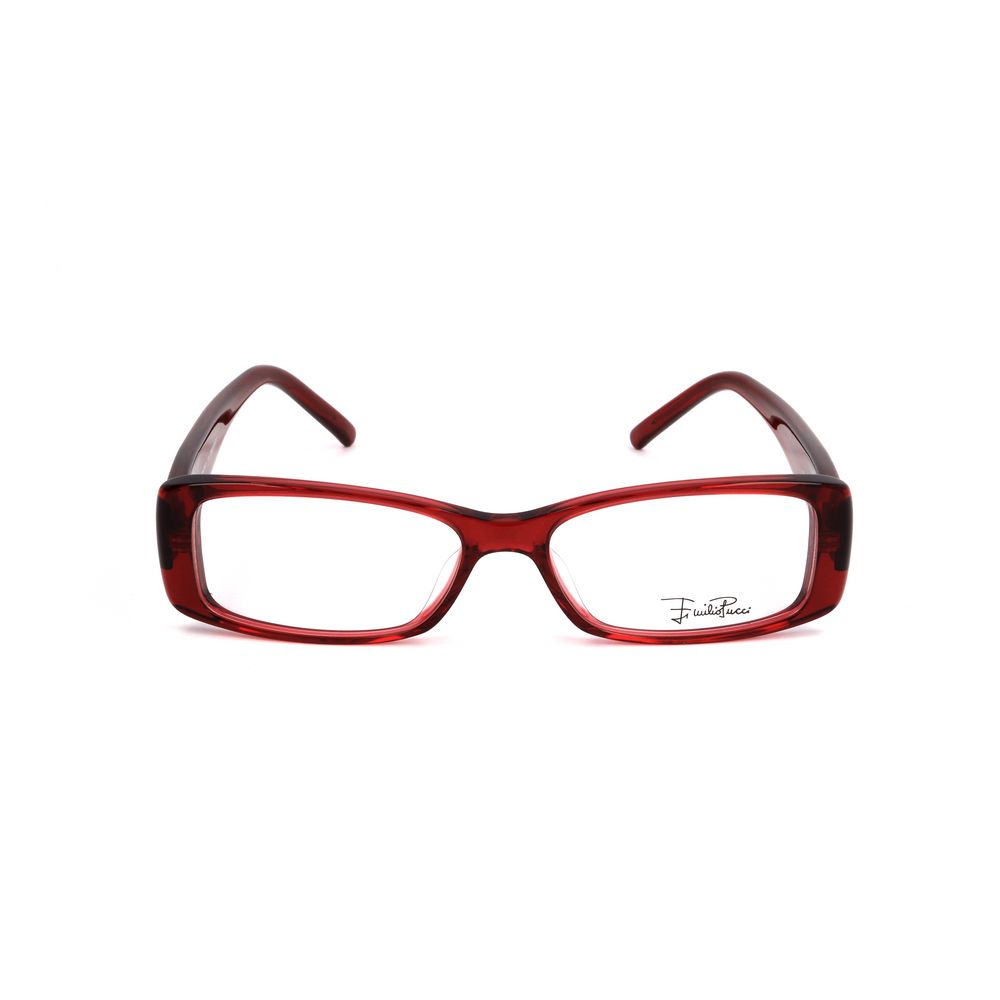 Emilio Pucci Red Plastic Frames Emilio Pucci