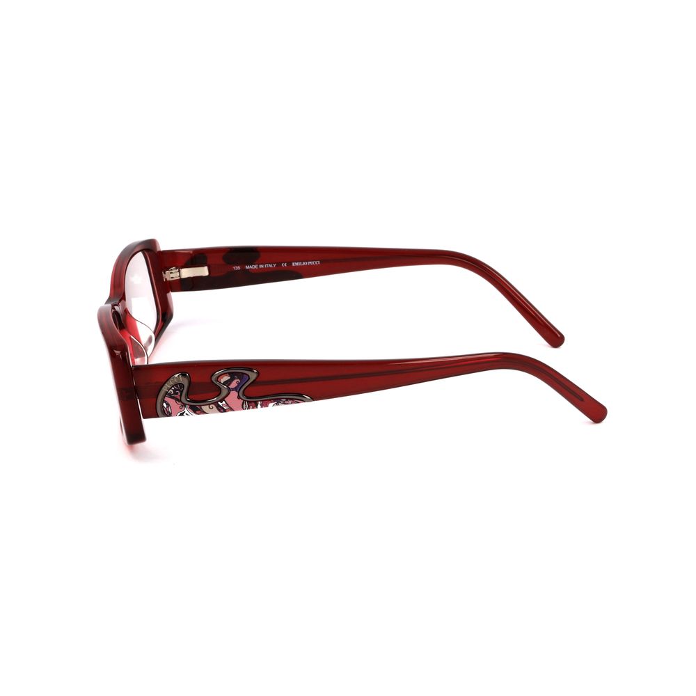 Emilio Pucci Red Plastic Frames Emilio Pucci