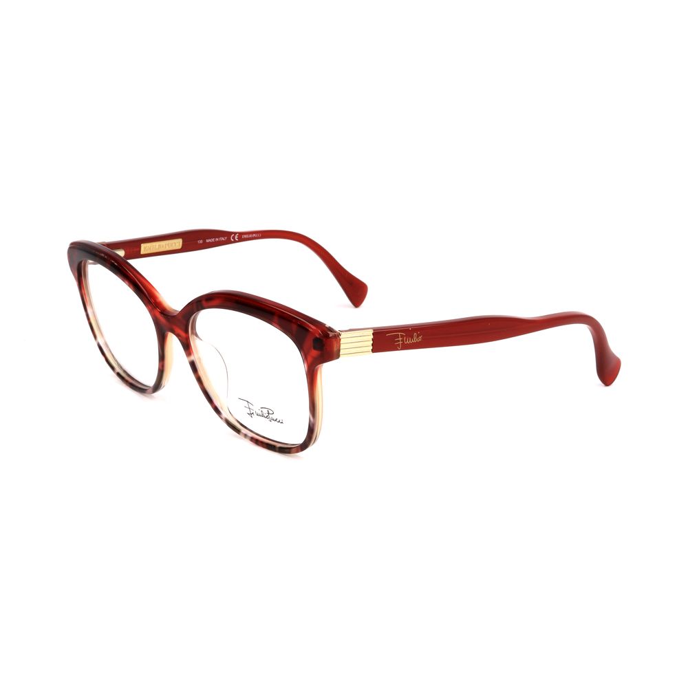 Emilio Pucci Red Plastic Frames Emilio Pucci