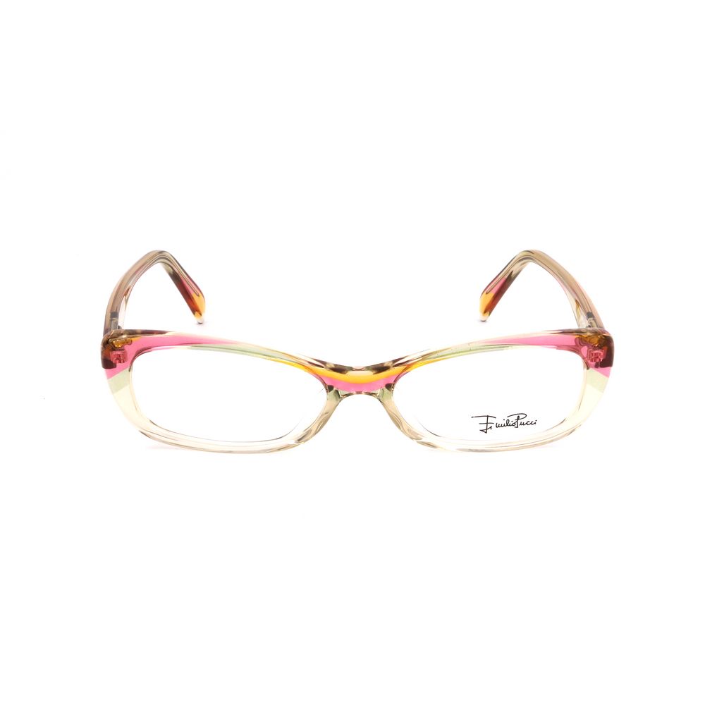 Emilio Pucci Multicolor Plastic Glasses Frames