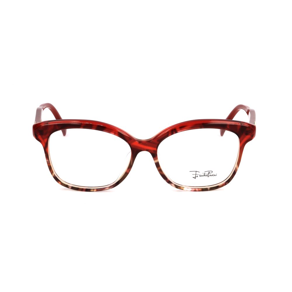 Emilio Pucci Red Plastic Frames Emilio Pucci