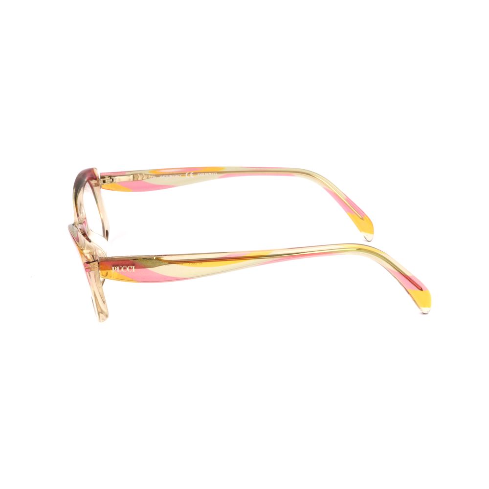 Emilio Pucci Multicolor Plastic Glasses Frames
