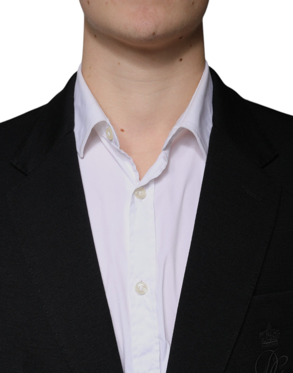 Dolce & Gabbana Black Wool Single Breasted Formal Blazer - Eljoys Fashion 