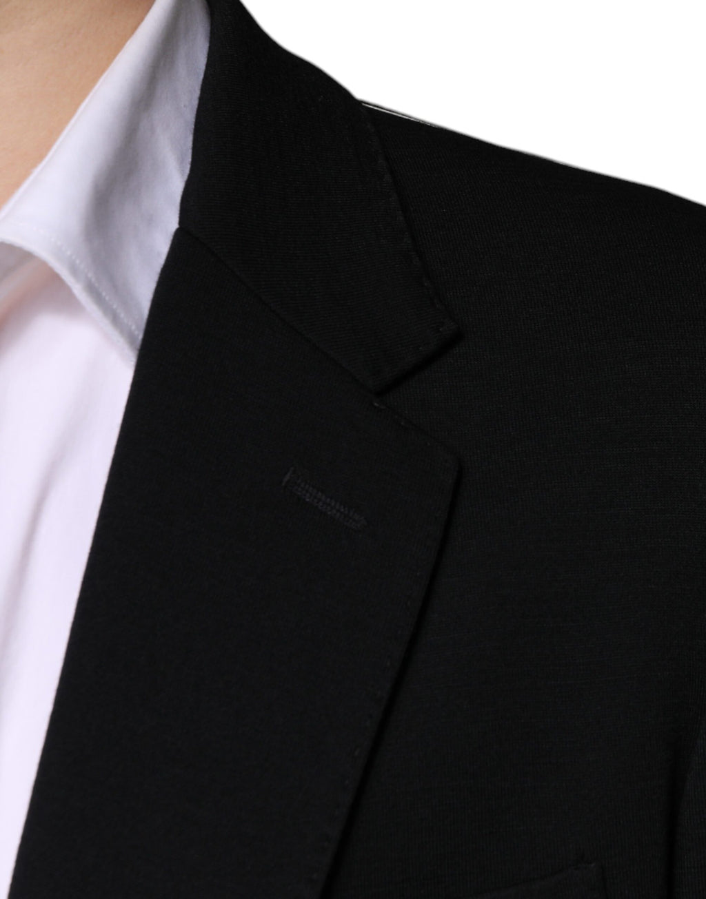 Dolce & Gabbana Black Wool Single Breasted Formal Blazer - Eljoys Fashion 
