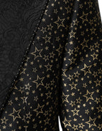 Dolce & Gabbana Dark Gray Stars Jacquard SICILIA 2 Piece Suit