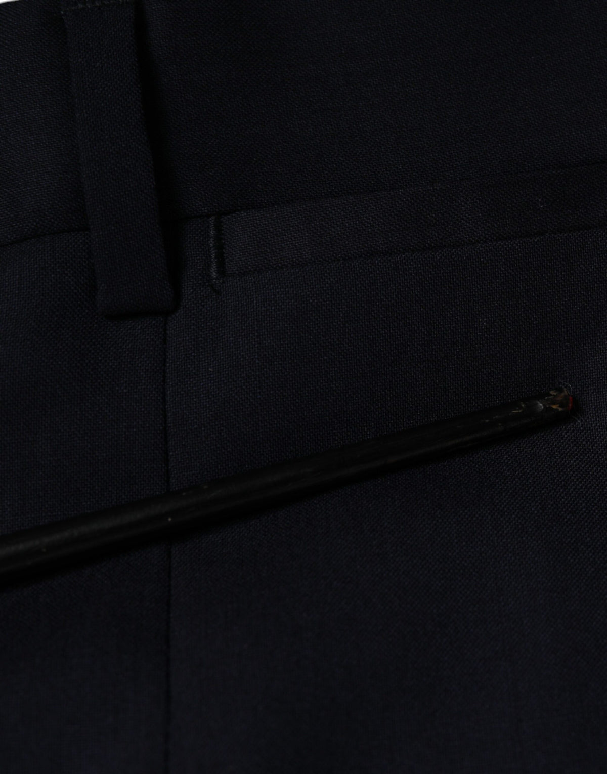 Dolce & Gabbana Blue Wool Skinny Formal Dress Pants - Eljoys Fashion 