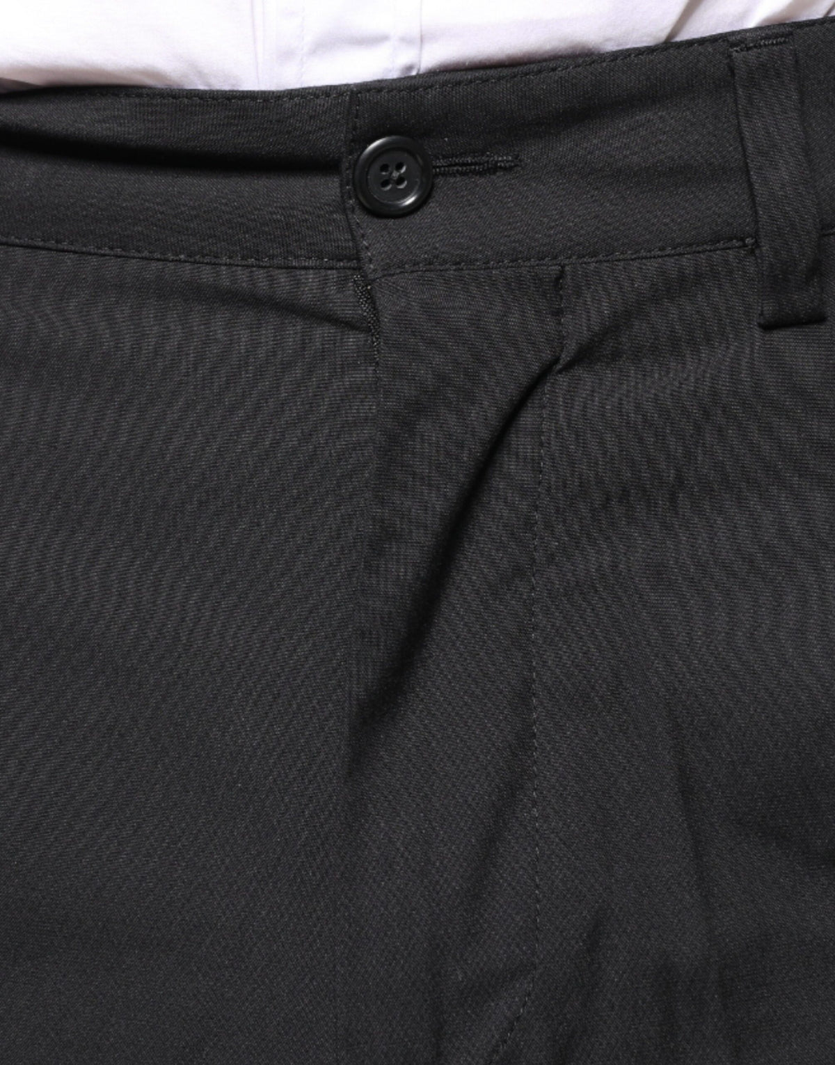 Dolce & Gabbana Black Crown Cotton Dress Pants - Eljoys Fashion 