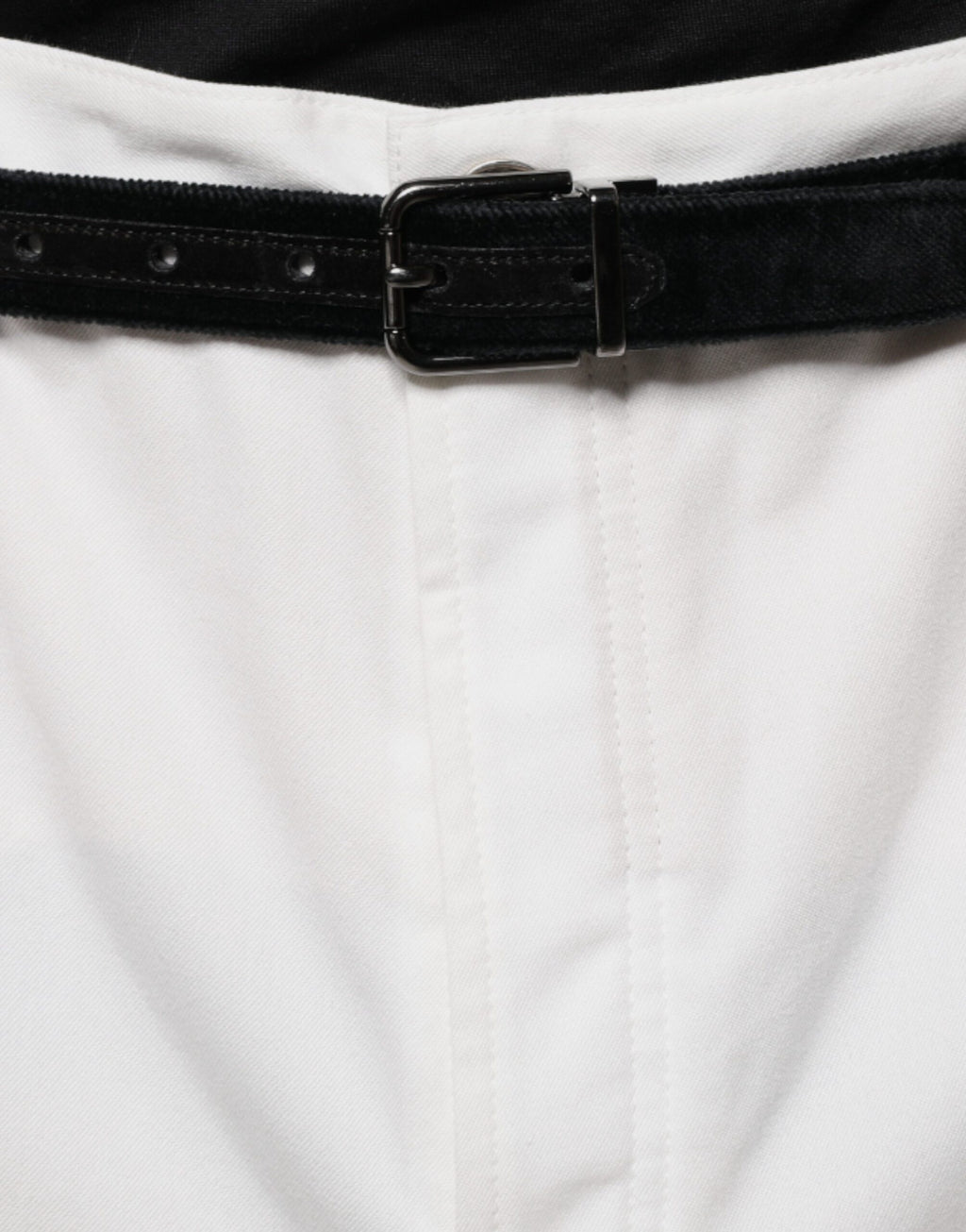Brunello Cucinelli White Cotton Men Dress Tapered Pants - Eljoys Fashion 