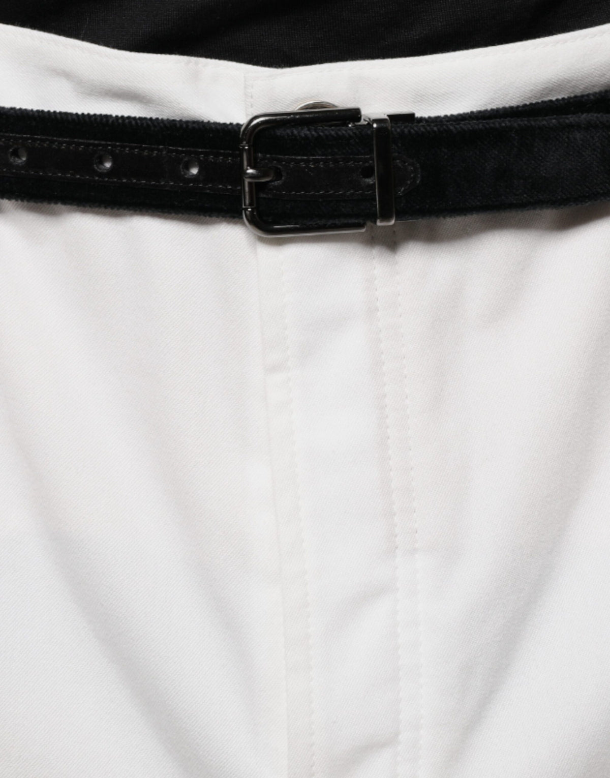 Brunello Cucinelli White Cotton Men Dress Tapered Pants - Eljoys Fashion 