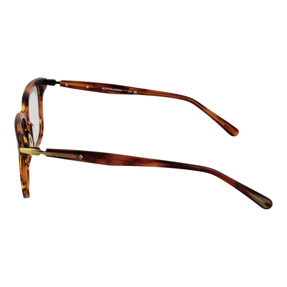 Scotch & Soda Brown Men Glasses Frame
